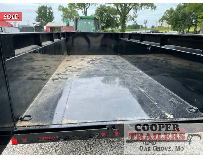 2022 Delco Low-Pro Dump 83X16 w/ 3' Sides Dump at Cooper Trailers, Inc STOCK# EE25196 Photo 4