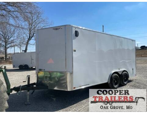 2023 H&H 10K Cargo 8x16 w/ Doors Cargo Encl BP at Cooper Trailers, Inc STOCK# FH77115 Exterior Photo