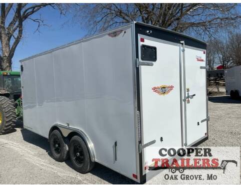 2023 H&H 10K Cargo 8x16 w/ Doors Cargo Encl BP at Cooper Trailers, Inc STOCK# FH77115 Photo 4