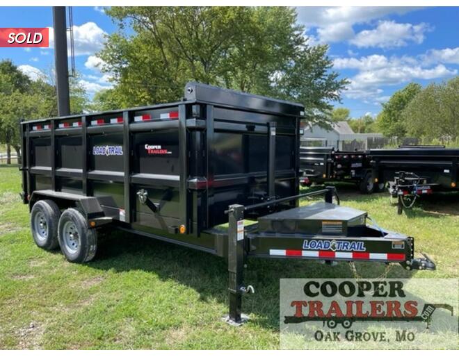 2023 Load Trail 14k Dump 83X16 w/ 4' Sides Dump at Cooper Trailers, Inc STOCK# EE81314 Exterior Photo