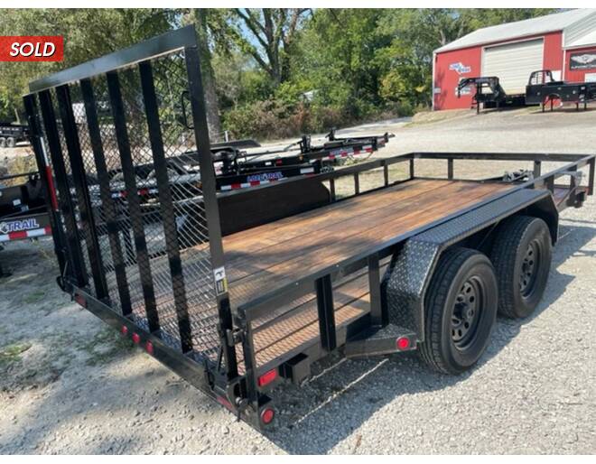 2019 Maxey Utility 77X14 Utility BP at Cooper Trailers, Inc STOCK# UB59367 Photo 2