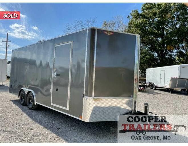 2023 H&H V-Nose 10K Cargo 101x20 Cargo Encl BP at Cooper Trailers, Inc STOCK# FL83347 Photo 2
