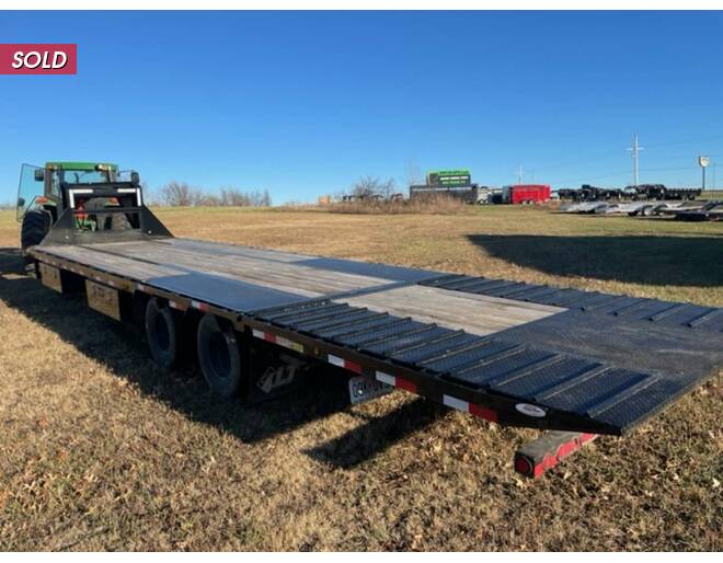 2020 Load Trail 25k Low-Pro Hyd. Dove GN 102X32 Flatbed GN at Cooper Trailers, Inc STOCK# UG95036 Photo 2