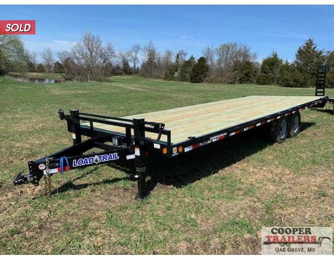2023 Load Trail 14k Deck Over 102x24 Flatbed BP at Cooper Trailers, Inc STOCK# GN87759 Exterior Photo
