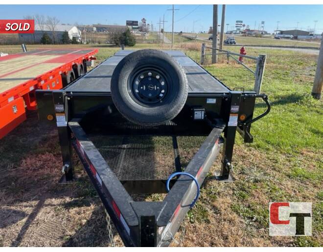 2024 Load Trail 14k Deck Over 102x24 w/ MAX Ramps Flatbed BP at Cooper Trailers, Inc STOCK# GN12246 Photo 2