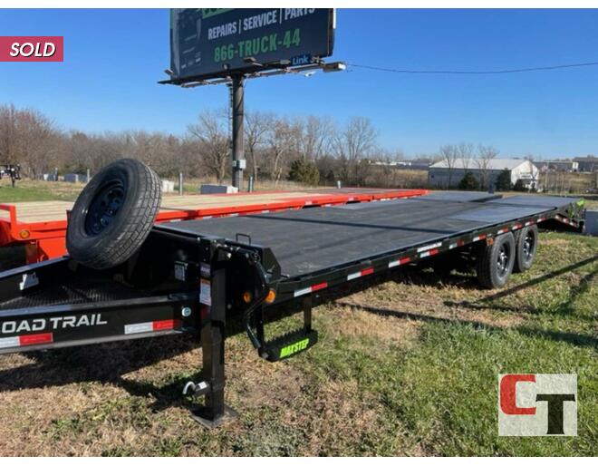 2024 Load Trail 14k Deck Over 102x24 w/ MAX Ramps Flatbed BP at Cooper Trailers, Inc STOCK# GN12246 Photo 3
