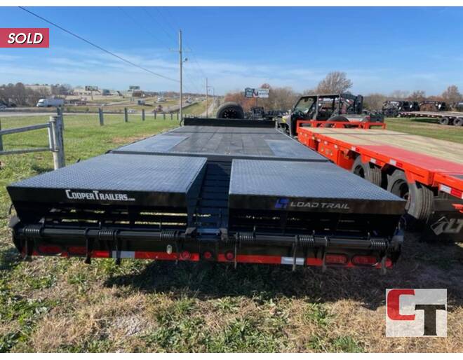 2024 Load Trail 14k Deck Over 102x24 w/ MAX Ramps Flatbed BP at Cooper Trailers, Inc STOCK# GN12246 Photo 5