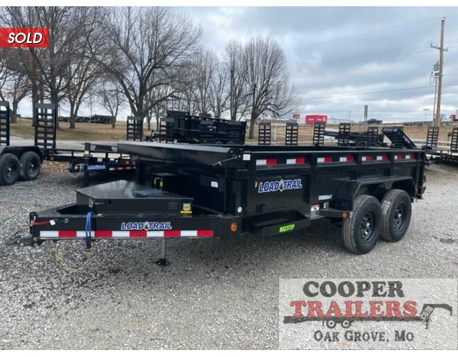 2024 Load Trail 14k LowPro Dump 83X14 Dump at Cooper Trailers, Inc STOCK# ED12808a Exterior Photo