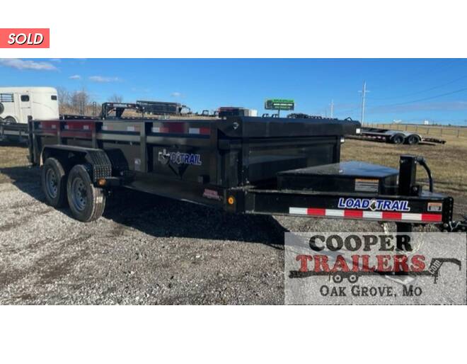 2023 Load Trail 14k LowPro Dump 83X16 Dump at Cooper Trailers, Inc STOCK# EE89571 Photo 2