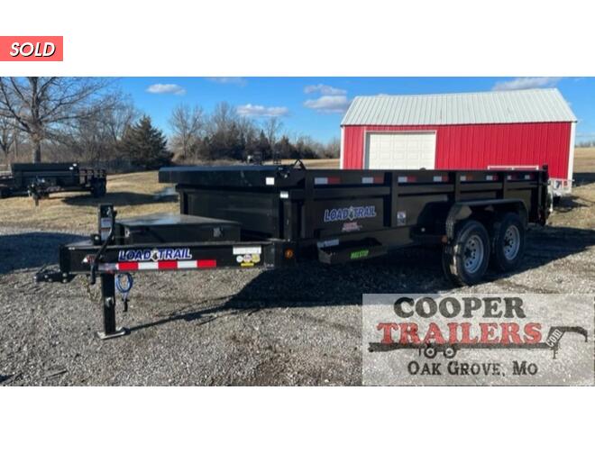 2023 Load Trail 14k LowPro Dump 83X16 Dump at Cooper Trailers, Inc STOCK# EE89571 Exterior Photo