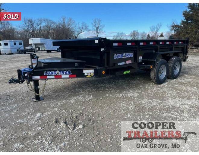 2023 Load Trail 14k LowPro Dump 83X14 Dump at Cooper Trailers, Inc STOCK# ED90704 Exterior Photo