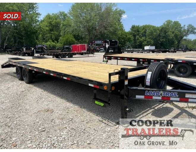 2023 Load Trail 16K Deck Over 102X28 Flatbed BP at Cooper Trailers, Inc STOCK# GN97758 Photo 2