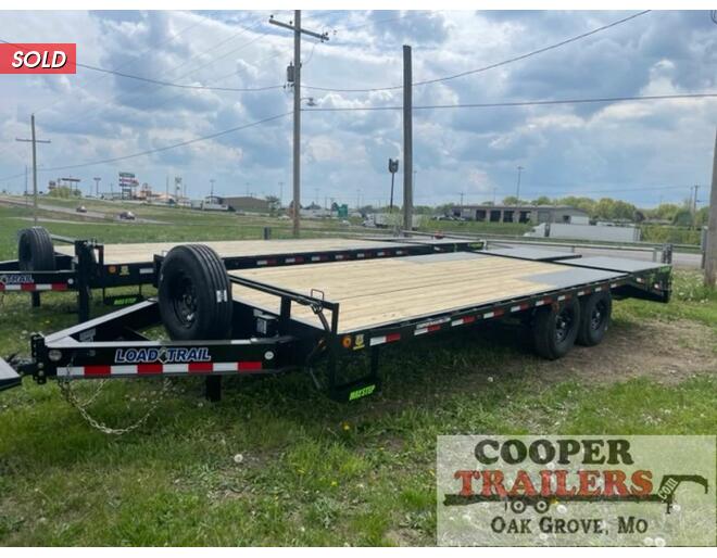 2023 Load Trail 15.5k Deck Over 102x22 w/ MAX Ramps Flatbed BP at Cooper Trailers, Inc STOCK# GM91233 Exterior Photo