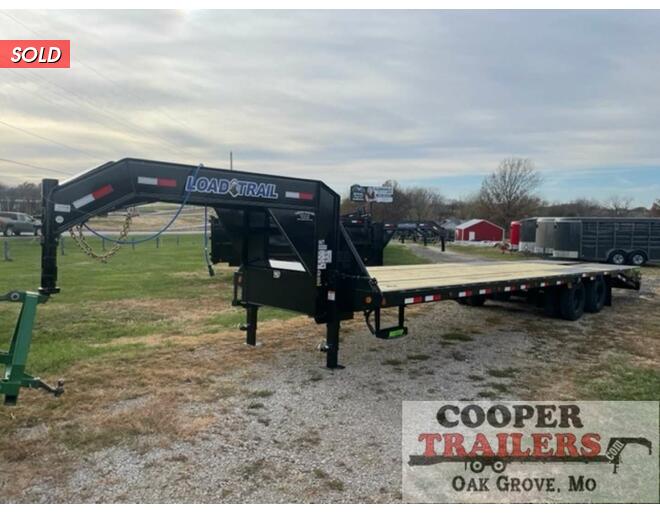 2023 Load Trail 24k Low-Pro GN 102x32 Flatbed GN at Cooper Trailers, Inc STOCK# GTD91749 Exterior Photo