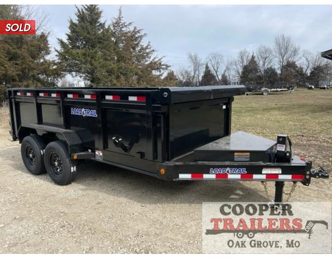 2023 Load Trail 14k LowPro Dump 83X14 Dump at Cooper Trailers, Inc STOCK# ED89911 Exterior Photo