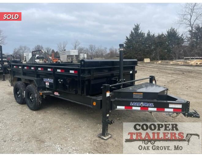 2023 Load Trail 14k LowPro Dump 83X14 Dump at Cooper Trailers, Inc STOCK# ED90228 Exterior Photo