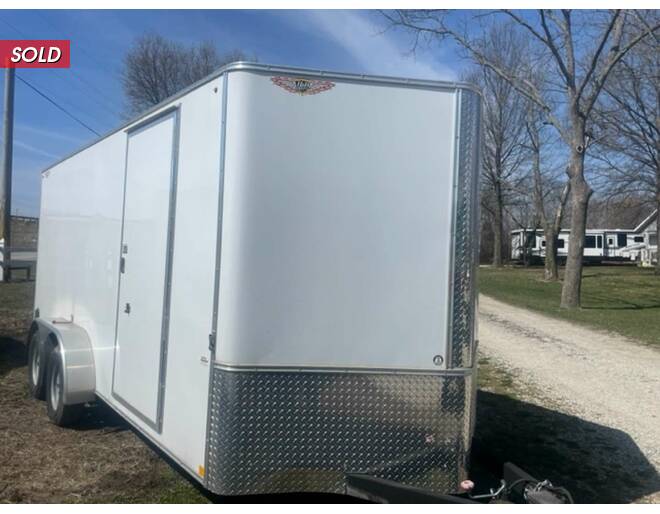 2019 H&H V-Nose Cargo 7x16 Cargo Encl BP at Cooper Trailers, Inc STOCK# UF20125 Photo 2
