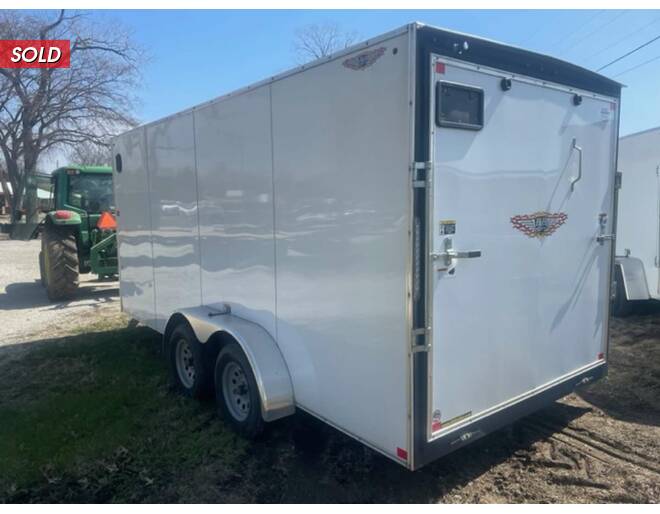 2019 H&H V-Nose Cargo 7x16 Cargo Encl BP at Cooper Trailers, Inc STOCK# UF20125 Photo 4