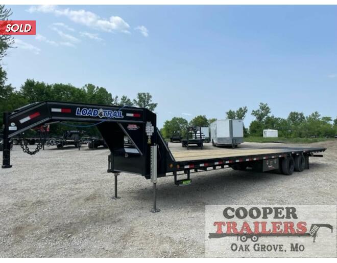 2024 Load Trail 30k Low-Pro Hyd. Dove GN 102X36 Flatbed GN at Cooper Trailers, Inc STOCK# GTJ96902 Exterior Photo