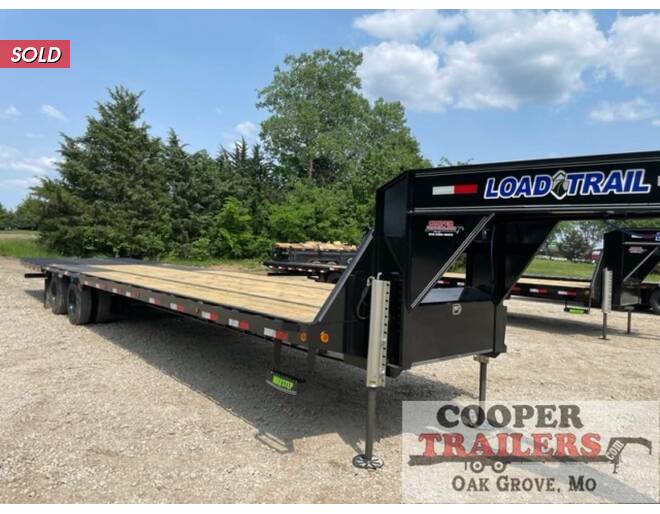 2024 Load Trail 30k Low-Pro Hyd. Dove GN 102X36 Flatbed GN at Cooper Trailers, Inc STOCK# GTJ96902 Photo 4