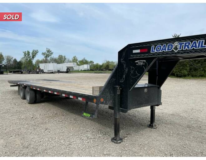 2020 Load Trail 25k Low-Pro Hyd. Dove GN 102X32 Flatbed GN at Cooper Trailers, Inc STOCK# UGT99869 Photo 4