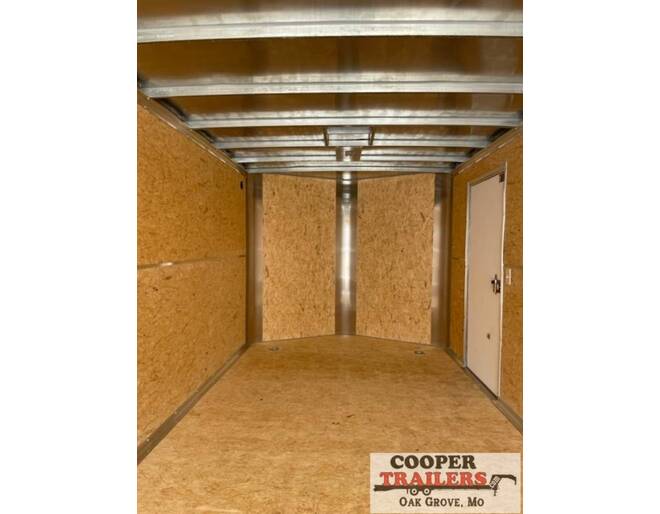 2023 H&H V-Nose 10k Cargo 101x28 w/ Ramp Cargo Encl BP at Cooper Trailers, Inc STOCK# FN85968 Photo 7