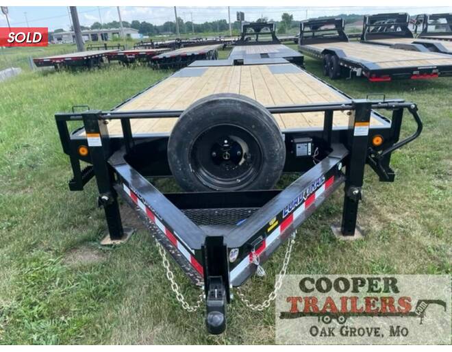 2024 Load Trail 18K Deck Over 102X25 w/ MAX Ramps Flatbed BP at Cooper Trailers, Inc STOCK# GN99140 Photo 2
