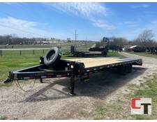 2024 Load Trail 18K Deck Over 102X25 utilityflatbed at Cooper Trailers, Inc STOCK# GN22250