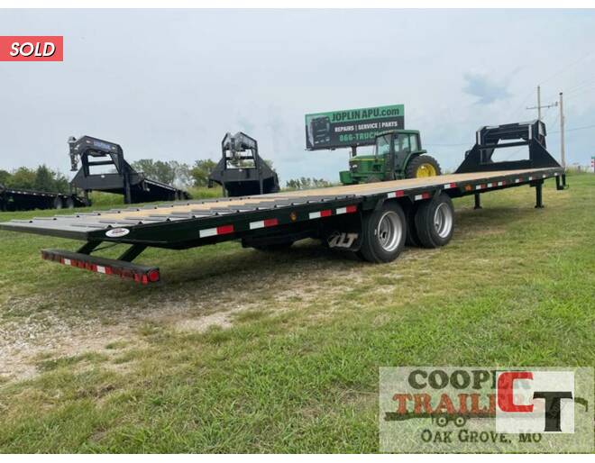 2024 Load Trail 30k Low-Pro Hyd. Dove GN 102X34 Flatbed GN at Cooper Trailers, Inc STOCK# GTJ20914 Photo 3