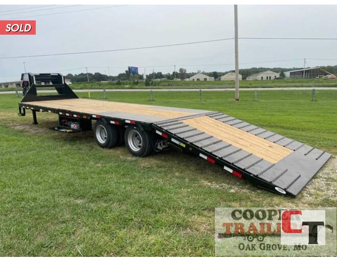 2024 Load Trail 30k Low-Pro Hyd. Dove GN 102X34 Flatbed GN at Cooper Trailers, Inc STOCK# GTJ20914 Photo 5
