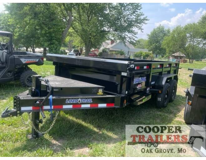 2024 Load Trail 14k LowPro Dump 83X14 Dump at Cooper Trailers, Inc STOCK# ED03907 Exterior Photo