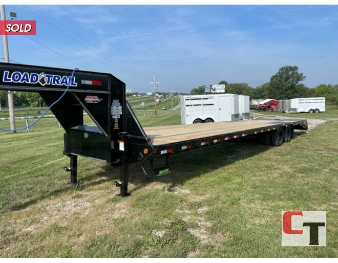 2024 Load Trail 25k GN Flatbed Low Pro 102X40 Flatbed GN at Cooper Trailers, Inc STOCK# GTF05552 Photo 2
