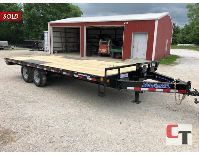 2024 Load Trail 14k Deck Over 102x20 Flatbed BP at Cooper Trailers, Inc STOCK# GM05544 Exterior Photo