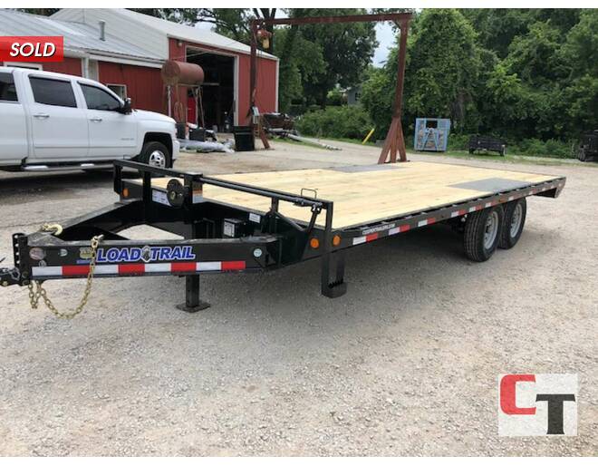 2024 Load Trail 14k Deck Over 102x20 Flatbed BP at Cooper Trailers, Inc STOCK# GM05544 Photo 2