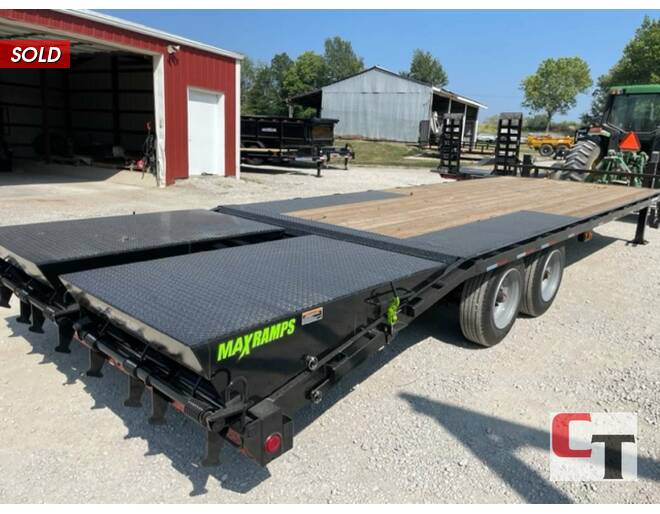 2024 Load Trail 16K Deck Over 102X26 w/ MAX Ramps Flatbed BP at Cooper Trailers, Inc STOCK# GN01084 Photo 3