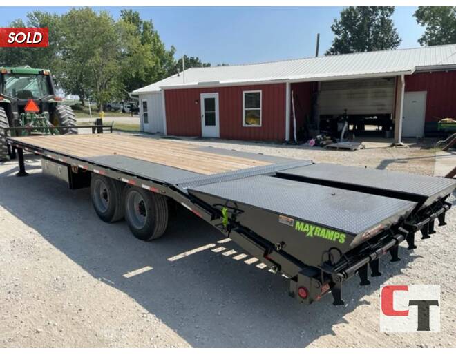 2024 Load Trail 16K Deck Over 102X26 w/ MAX Ramps Flatbed BP at Cooper Trailers, Inc STOCK# GN01084 Photo 5