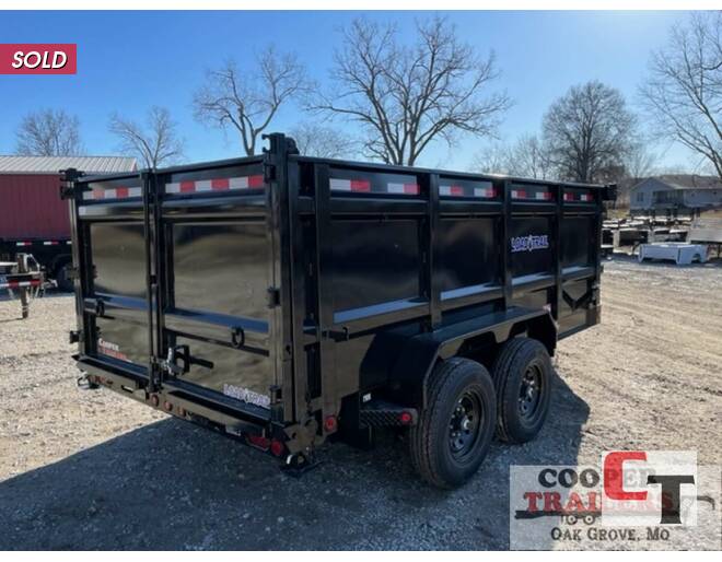 2024 Load Trail 14k LowPro Dump 83X14 + 4' Sides Dump at Cooper Trailers, Inc STOCK# ED13141 Photo 3