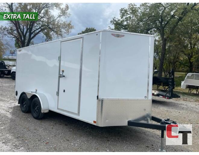 2024 H&H V-Nose Cargo 7x16 Cargo Encl BP at Cooper Trailers, Inc STOCK# FH95110 Exterior Photo