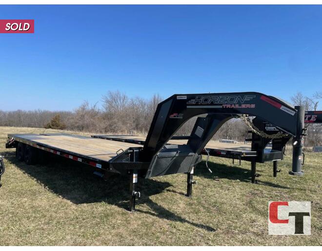 2024 Horizon 22K GN Flatbed 102X28 Flatbed GN at Cooper Trailers, Inc STOCK# GTB03382 Exterior Photo