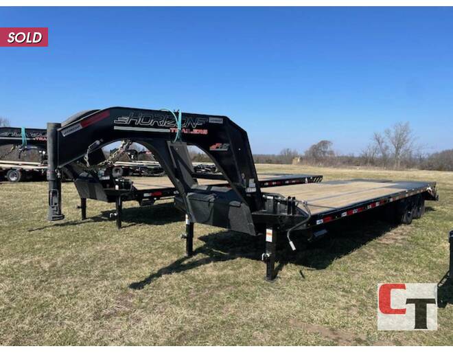 2024 Horizon 22K GN Flatbed 102X28 Flatbed GN at Cooper Trailers, Inc STOCK# GTB03382 Photo 2