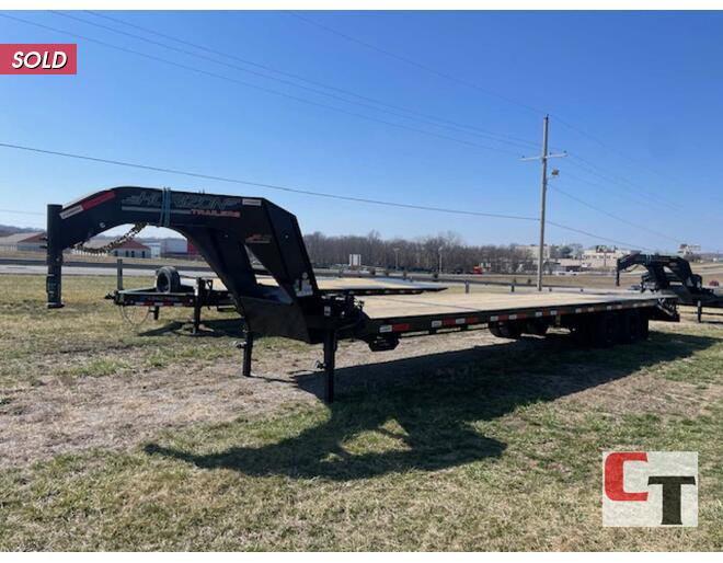 2024 Horizon 22K GN Flatbed 102X28 Flatbed GN at Cooper Trailers, Inc STOCK# GTC03387 Exterior Photo