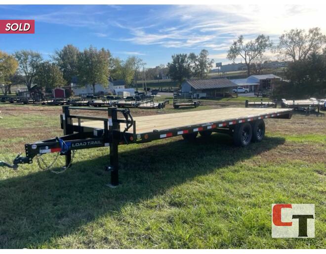 2024 Load Trail 14k Deck Over 102x24 Flatbed BP at Cooper Trailers, Inc STOCK# GN20433 Exterior Photo