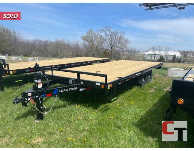 2024 Load Trail 14k Deck Over 102x20 Flatbed BP at Cooper Trailers, Inc STOCK# GM20719 Exterior Photo