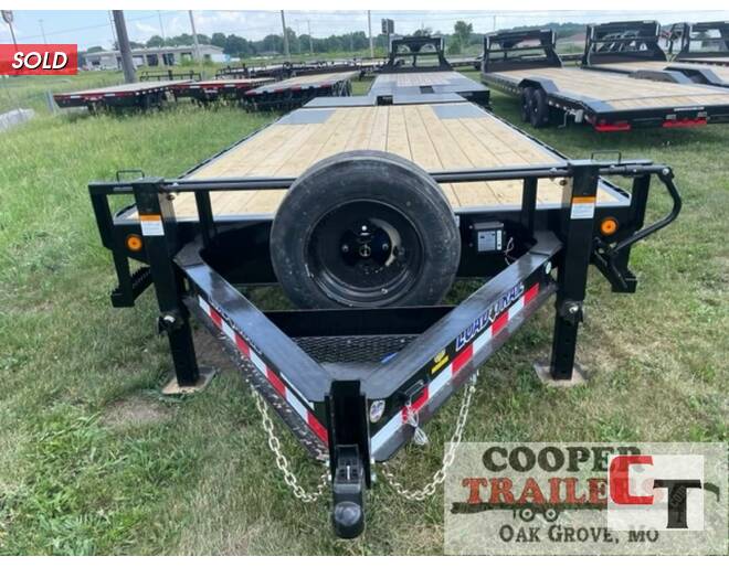2024 Load Trail 18k Deck Over 102x24 w/ MAX Ramps Flatbed BP at Cooper Trailers, Inc STOCK# GN22179 Photo 2