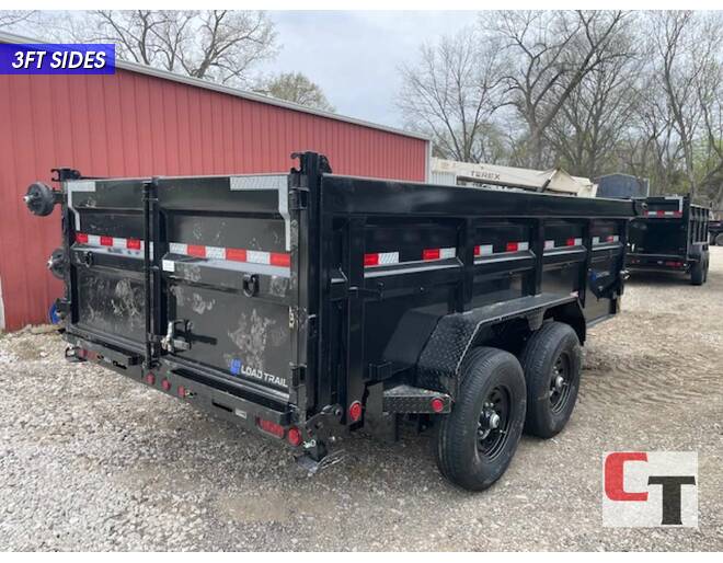2024 Load Trail 14k LowPro Dump 83X14 + 3' Sides Dump at Cooper Trailers, Inc STOCK# ED20889 Photo 3