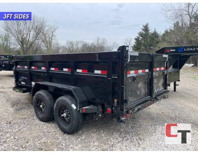 2024 Load Trail 14k LowPro Dump 83X14 + 3' Sides Dump at Cooper Trailers, Inc STOCK# ED20889 Photo 4